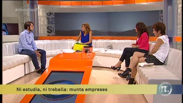 TV3 - Els Matins - Luis Iván Cuende, Tengo 18 años y ni estudio ni trabajo