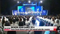 Opening of Incheon Asian Games 2014 just four days away