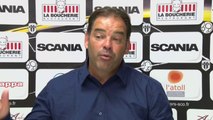 Conférence presse après match Angers SCO - GFC Ajaccio