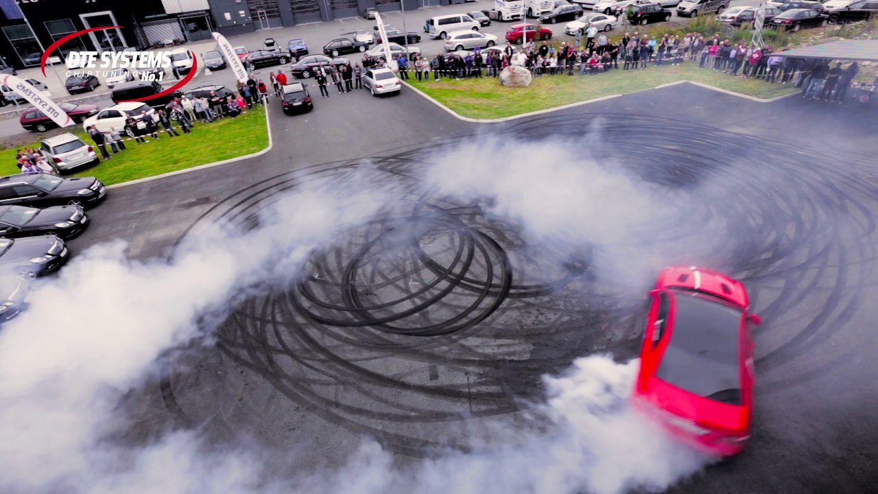 Drift Car Mercedes E 500 DTE-Systems Tuning