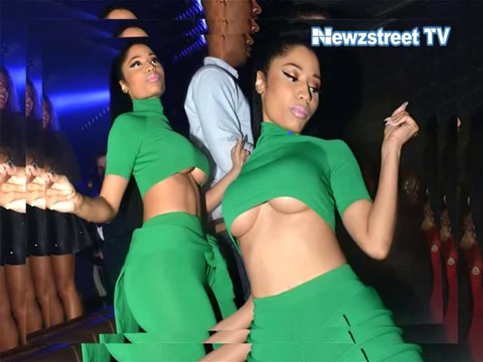 Over with Booty now Nicki Minaj brings Boob show