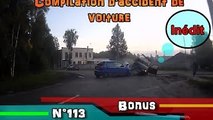 Compilation d'accident de voiture n°113   Bonus / Car crash compilation