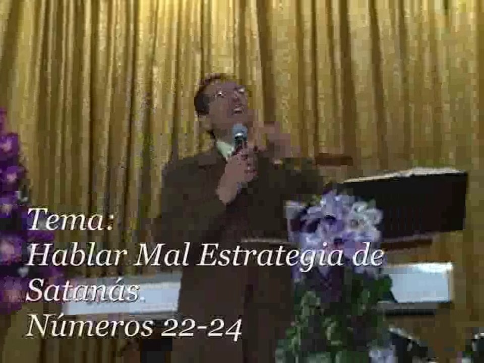 Hablar Mal estrategia de Satanás. Pastor Jose Luis Dejoy