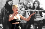 Miley Cyrus reprend «Baby I'm Gonna Leave You» de Led Zeppelin (mashup)