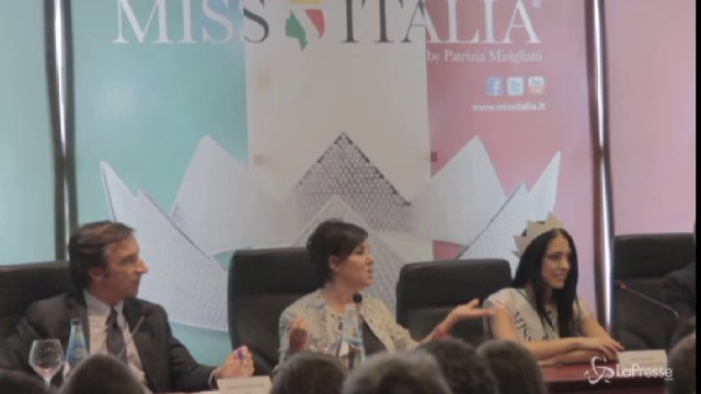 Corona di Miss Italia alla siciliana Clarissa Marchese, reginetta 2014