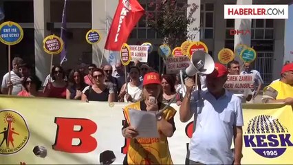 Memurlardan Düşük Maaş ve Yemek Zammı Protestosu