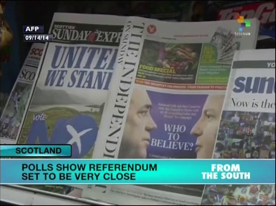 Scottish independence referendum in final stretch