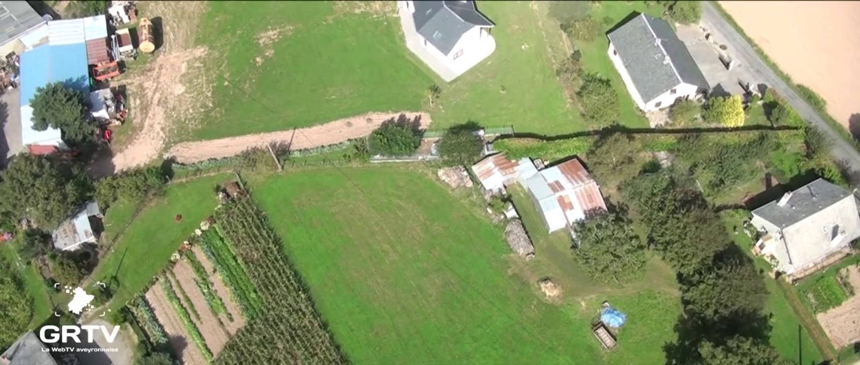 GRTV AVEYRON: fly to Ségala, images aériennes