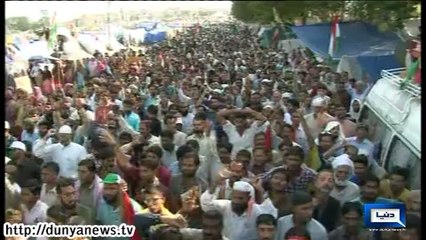 Dunya News - Tahirul-Qadri's Speech in Islamabad on 15-09-2014