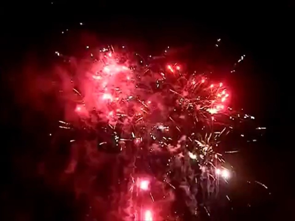 Plattenfest Feuerwerk