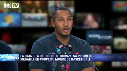 Basket / Les médaillés de bronze français sur BFM TV - 15/09