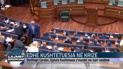EDHE KUSHTETUESJA NE KRIZE