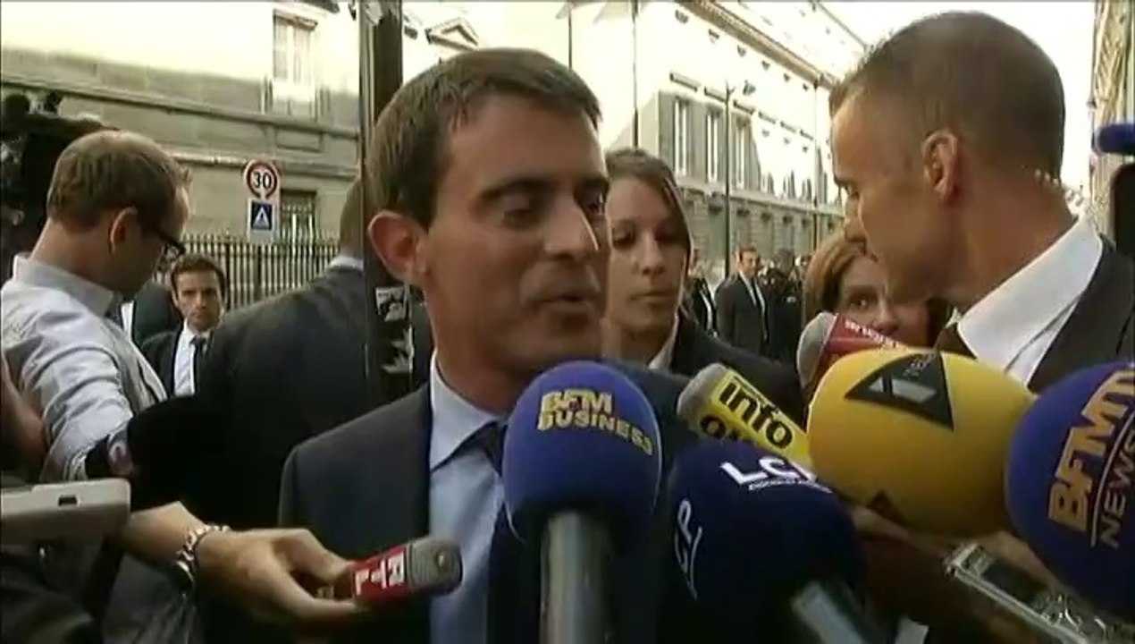 Valls : "Ma mission, dans la durée, je l'accomplirai jusqu'au bout"