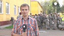 Soldados estadounidenses en suelo ucraniano para las maniobras Tridente Rápido
