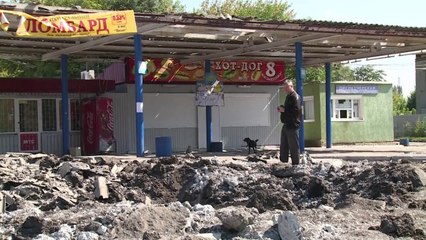 La vida en el este de Ucrania transcurre en sótanos