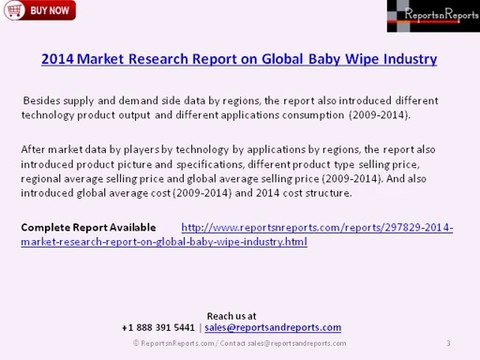 Global Baby Wipe Industry - Swot Analysis And Investment Feasibility Analysis