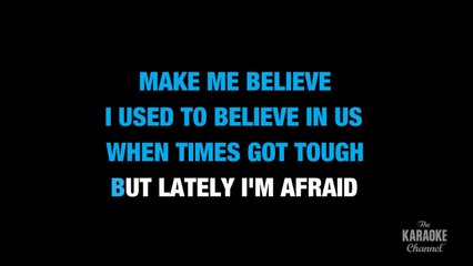 Just Might (Make Me Believe) in the Style of _Sugarland_ karaoke video with lyrics (no lead vocal)