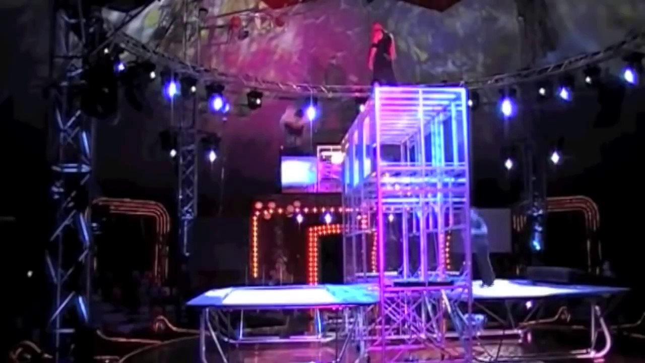 New Extreme Sport: Trampoline Wall