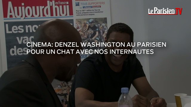 Cinéma. Denzel Washington en chat exceptionnel au Parisien