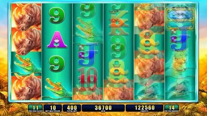 Raging Rhino Slot BIG WIN!!!