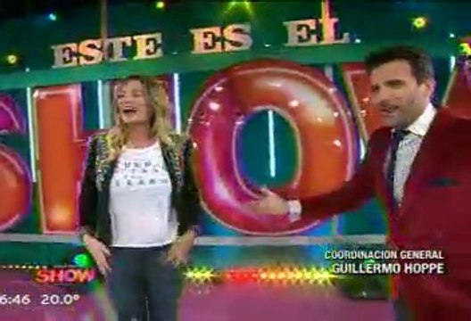 Paula en Este es el Show 1 (hablan del casamiento) - 15 de Septiembre