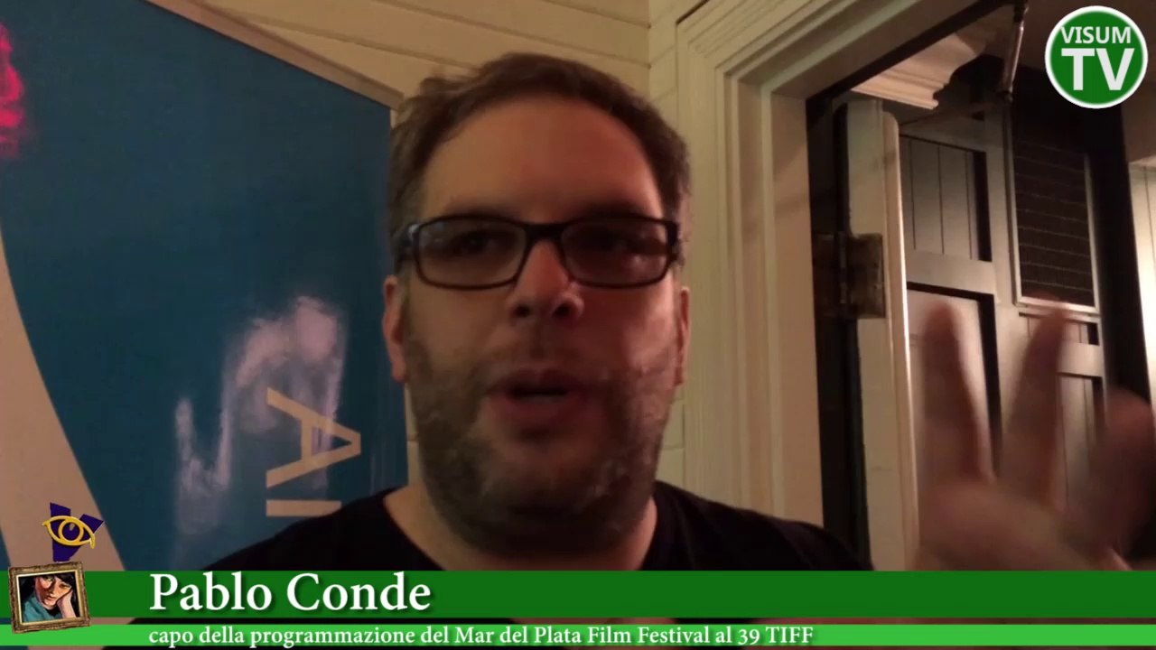 Pablo Conde capo della programmazione del Mar del Plata Film Festival al 39 TIFF