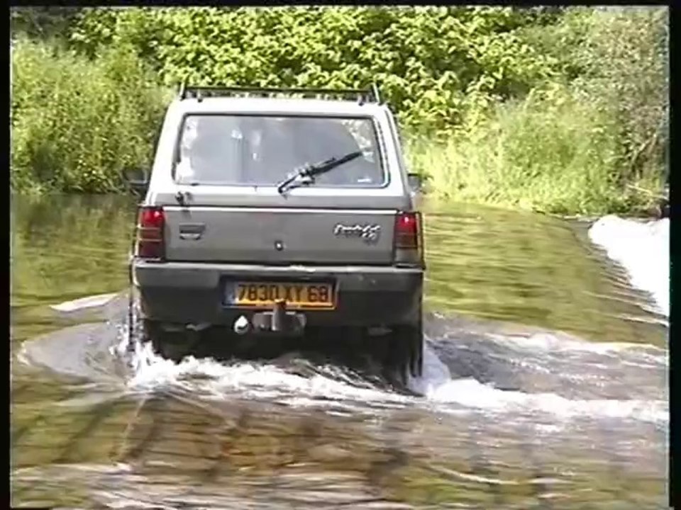 tout terrain en fiat panda 4x4