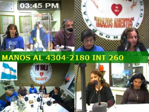 Radio Brazos Abiertos Hospital Muñiz Programa LUGAR DE ENCUENTRO CON DIOS 15 de septiembre de 2014