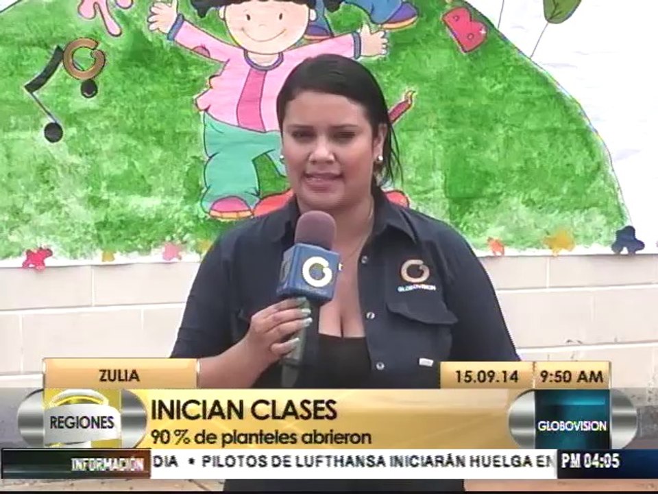 40% de asistencia en escuelas zulianas en primer día de clases