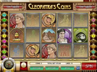 Free Cleopatra's Coins Slot Machine BIG WIN!