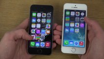 iPhone 5S iOS 8 GM vs. iPhone 5S iOS 7.1.2 - Which Is Faster