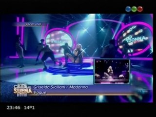 Tu Cara Me Suena. Griselda Siciliani / Madonna