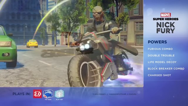 Disney Infinity 2.0 : Marvel Super Heroes - Présentation de Nick Fury