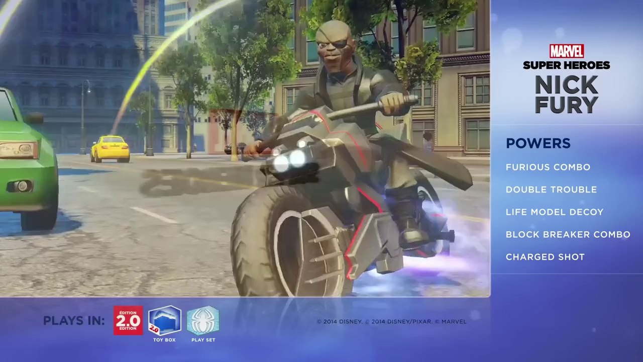 Disney Infinity 2.0 : Marvel Super Heroes - Présentation de Nick Fury