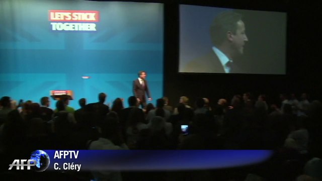 British PM warns Scots against vote for independence