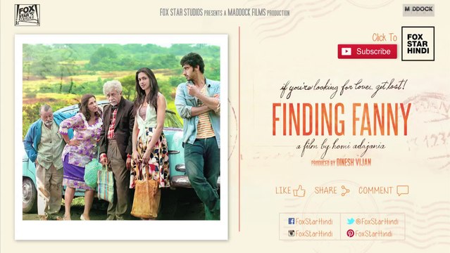 Finding Fanny Official Trailer Arjun Kapoor, Deepika Padukone, Naseeruddin Shah Dimple Kapadia - Video Dailymotion
