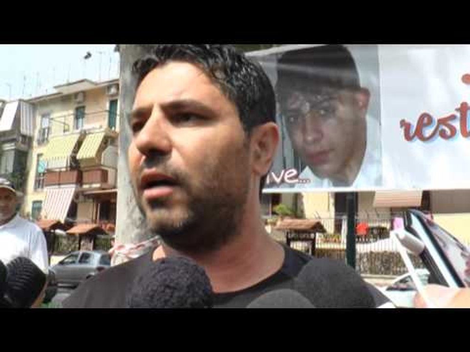 Napoli - Davide Bifolco, abbattimento cappella abusiva -2- (17.09.14)