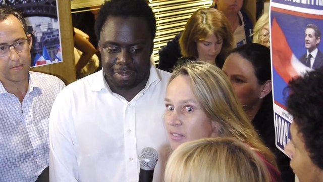 Réunion de soutien au retour de Nicolas SARKOZY à Neuilly - interventions de Valerie Gallais et Constance Le Gripp