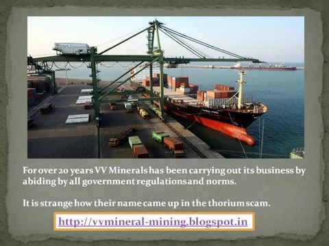 Thorium Scam By VV Minerals Is False News