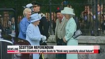 D-3 to Scottish referendum, Queen Elizabeth II says think very carefully
