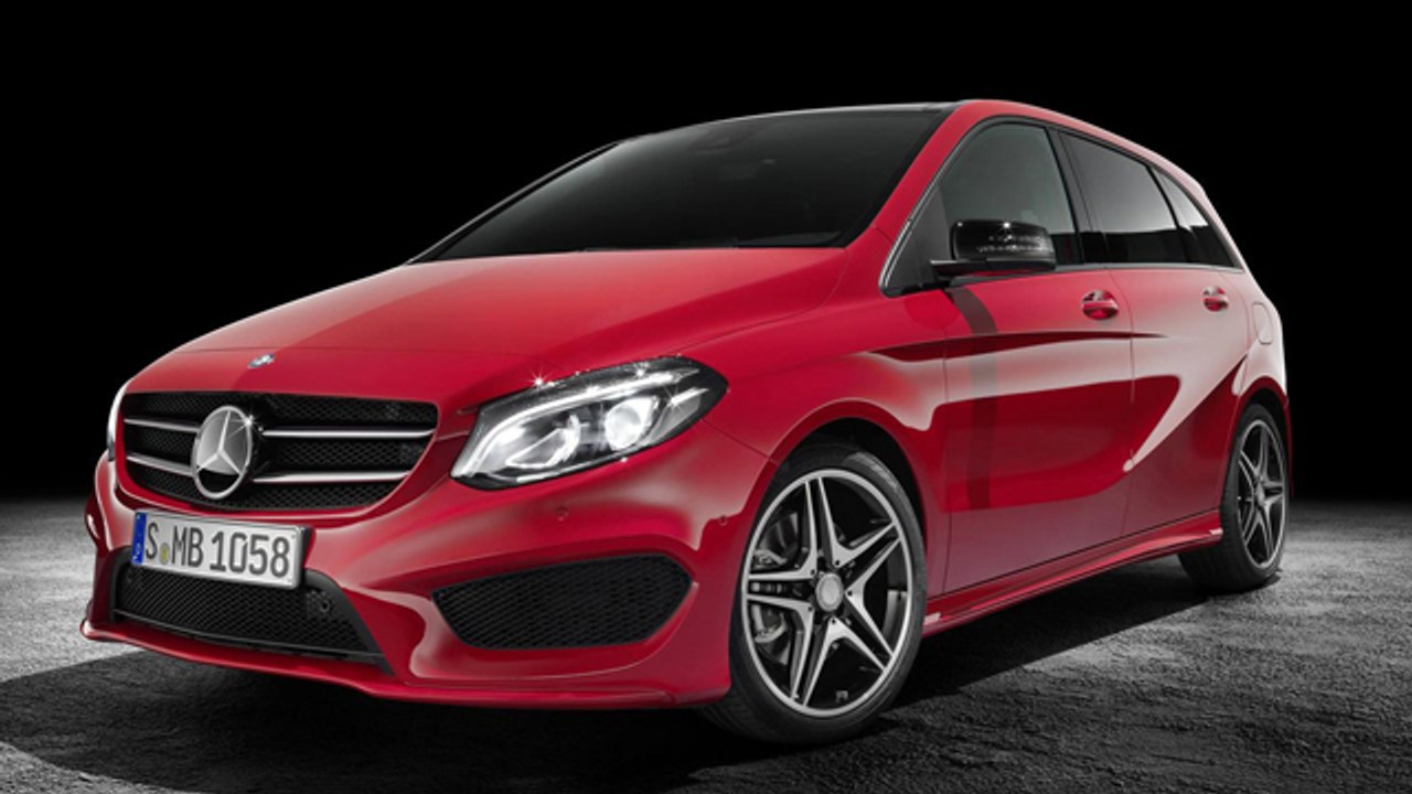Mercedes Benz B Class Facelift Revealed Ahead Of 2014 Paris Motor Show !