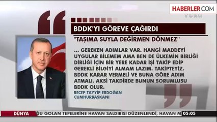 Erdoğan: Bank Asya'da Sorumlu BDDK Olur