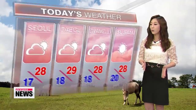 Clouds moving in nationwide