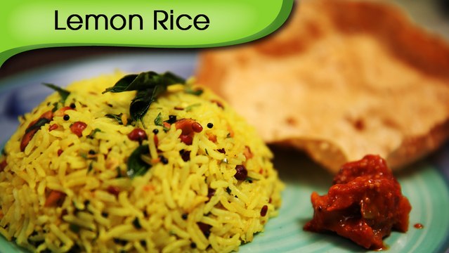 Lemon Rice - Quick And Easy South Indian Rice Recipe By Ruchi Bharani