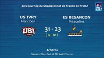 Extraits US IVRY / ES BESANCON - Handball ProD2