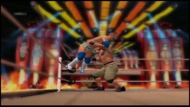 CM Punk vs John Cena Inferno Match [Night of Champions 2014 - WrestlingEvo Undisputed Championship]