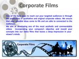 Corporate Filmmaking@989970053