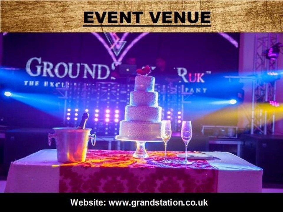 Grand Station Interior Wedding Venue