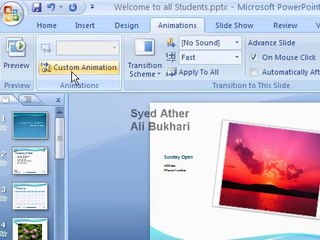MS Power Point 2007 Trainings in Urdu Part 4
