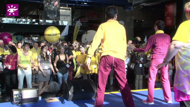 lancement du telethon 2014 cité des sciences à paris